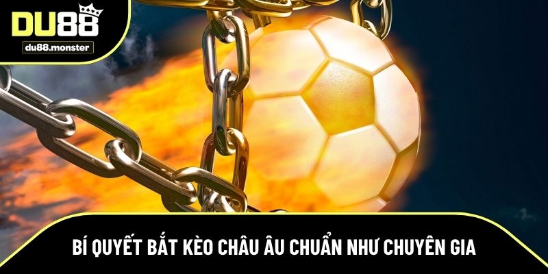 Bí quyết bắt kèo châu Âu siêu chuẩn cho cơ hội thắng lớn